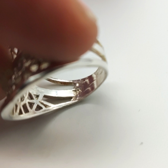 Plain Sterling Silver Ring 💎 - Picture 6 of 7